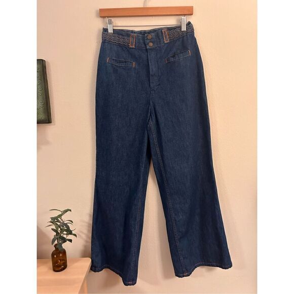Vintage Sears JR Bazaar Crop Trouser Jeans Size 15 (see measurements) - Picture 2 of 9